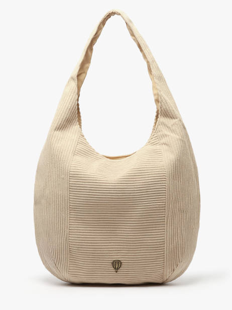 Schoudertas Velours Le voyage en panier Bruin velours AHP243